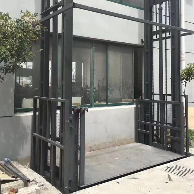 山根镇5吨室外升降货梯